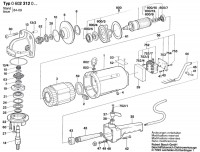 Bosch 0 602 312 001 ---- Hf-Angle Grinder Spare Parts